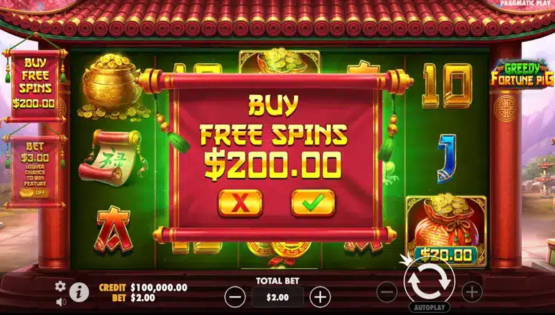 Pragmatic Play Myanmar Buy Free Spin Feature